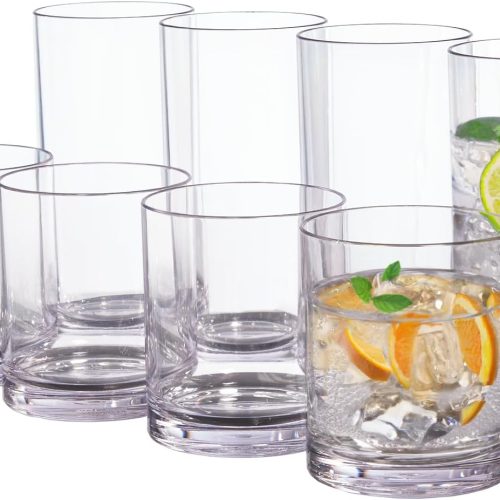 Classic Reusable Plastic Tumblers