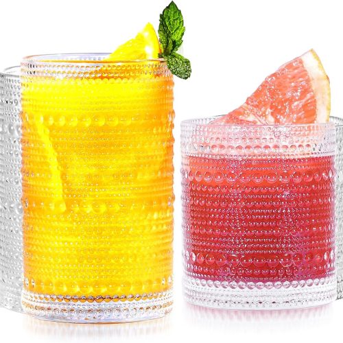 12 Piece Vintage Style Glassware Set