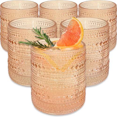 Rose Gold Beaded Vintage Glasses